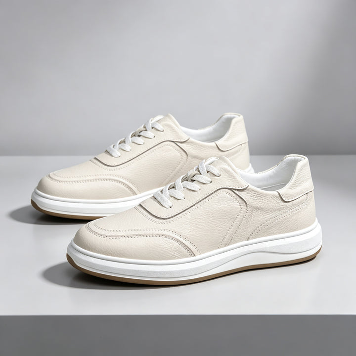 Men's Comfortable Leather Sneakers Mune Fashion