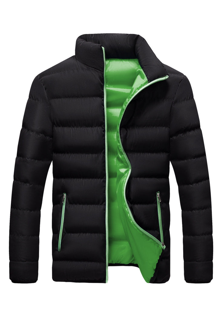 Men's lightweight quilted thermo quilted jacket with contrasting inner lining Mune Fashion