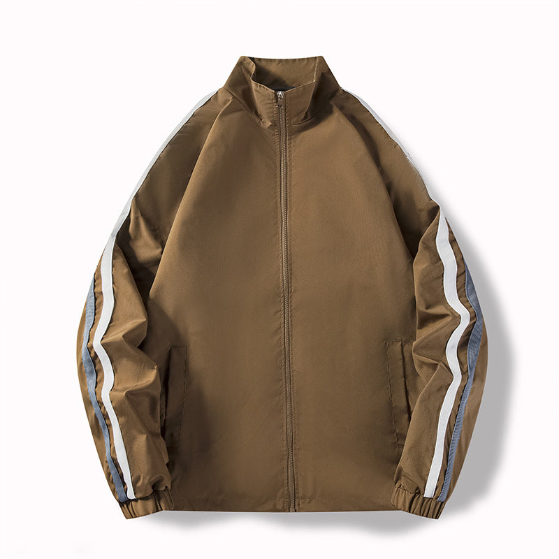 Men's functional jacket with high collar and side zip pockets Mune Fashion