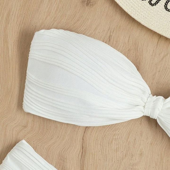 Women's bandeau bikini with decorative wrap detail Mune Fashion