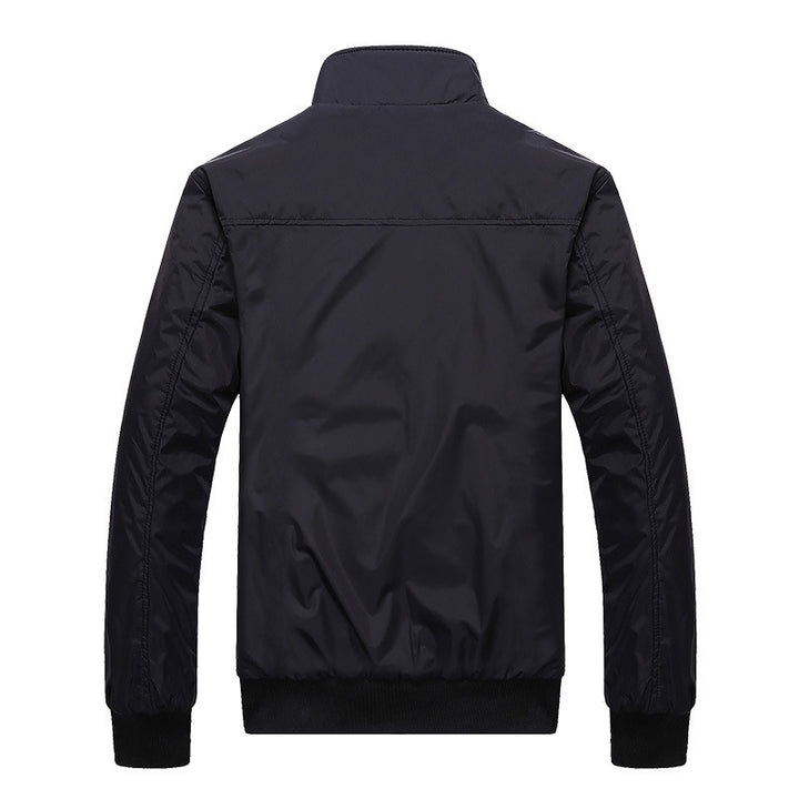 Men's Camouflage Bomber Jacket with Arm Pocket, Elastic Cuffs, and Lightweight Windbreaker Quality Mune Fashion