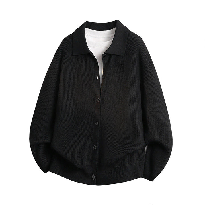 Women's Elegant Cardigan with Button Placket Mune Fashion