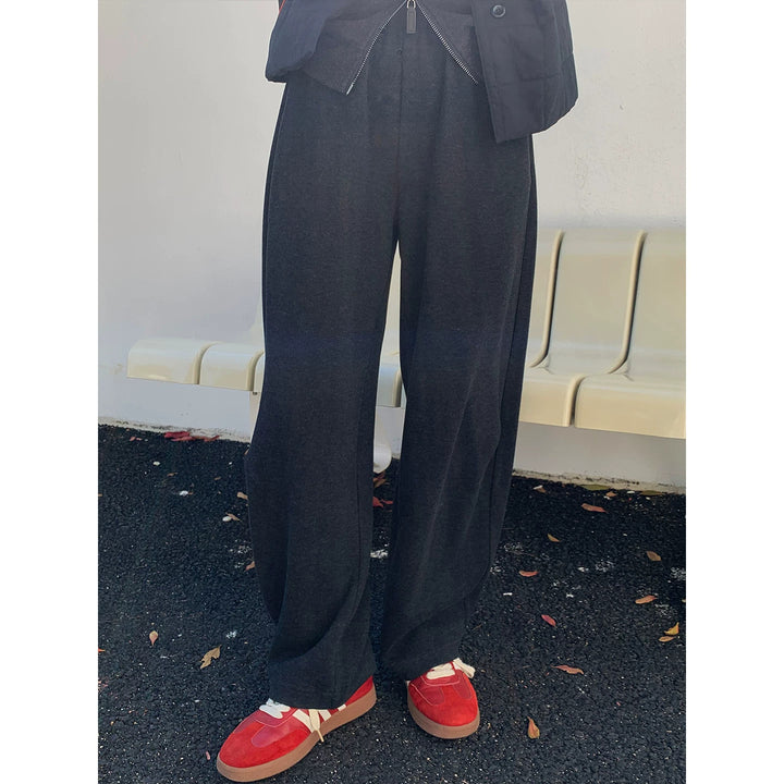 Women's Wide Cut Suit Pants Mune Fashion