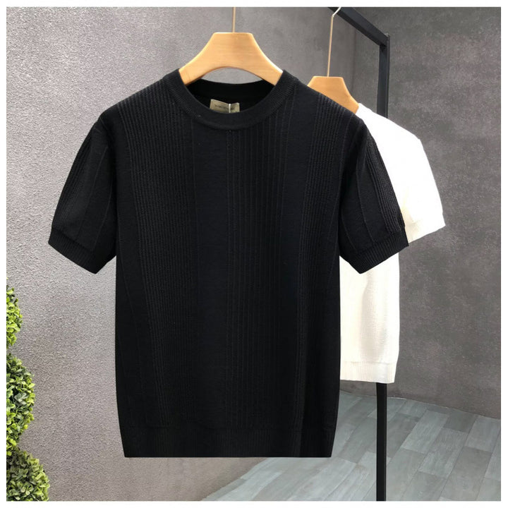 Women Trendy Knit Shirt with Structured Details Mune Fashion