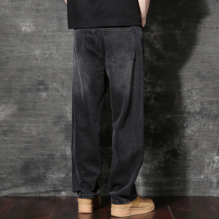 Men's Comfortable Wide-Leg Jeans Mune Fashion
