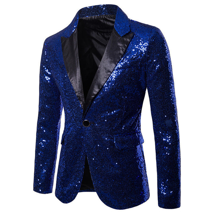 Men's Sequined Formal Blazer Mune
