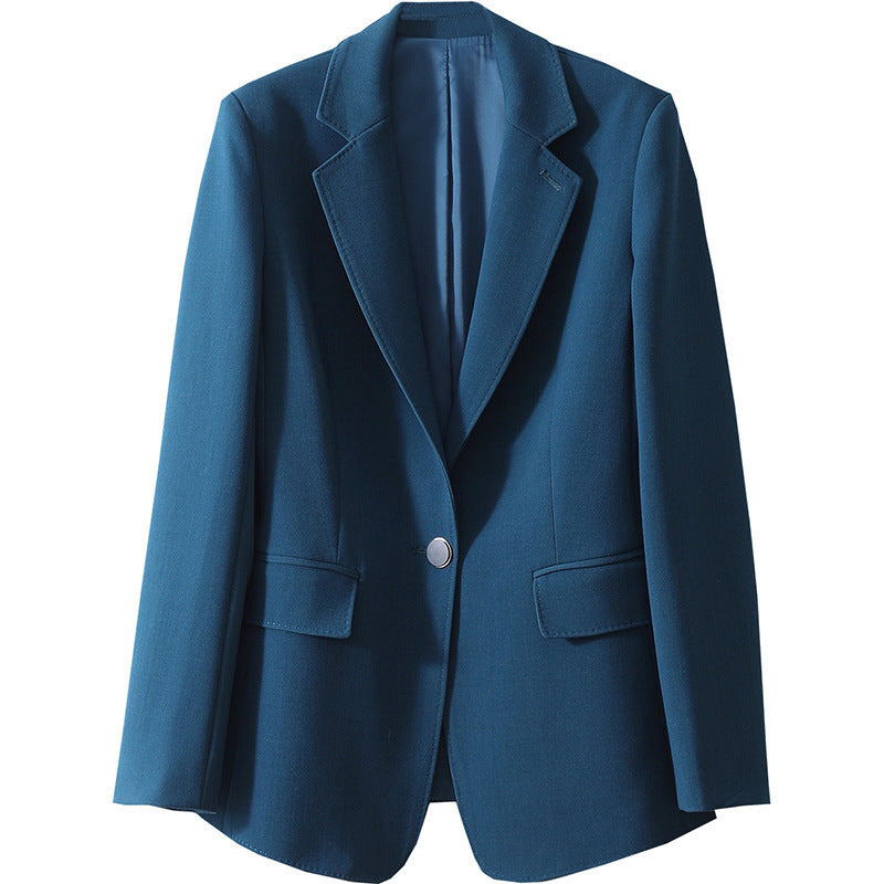 Women Elegant Blazer with Fine Cut Mune Fashion