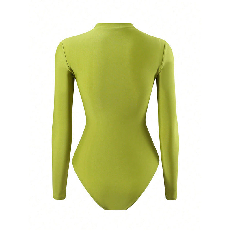 Women's Sporty Swimsuit with Elegant Wrap Look Mune Fashion
