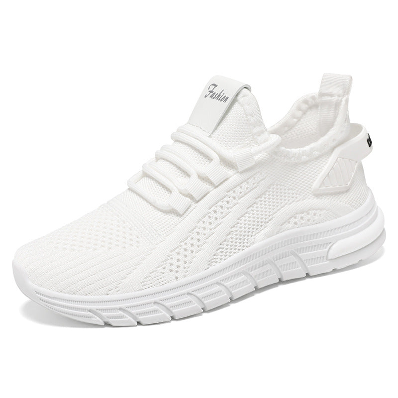 Unisex nan ultralight knit running sneakers with seamless sock upper and shock-absorbing wavy outsole Mune Fashion