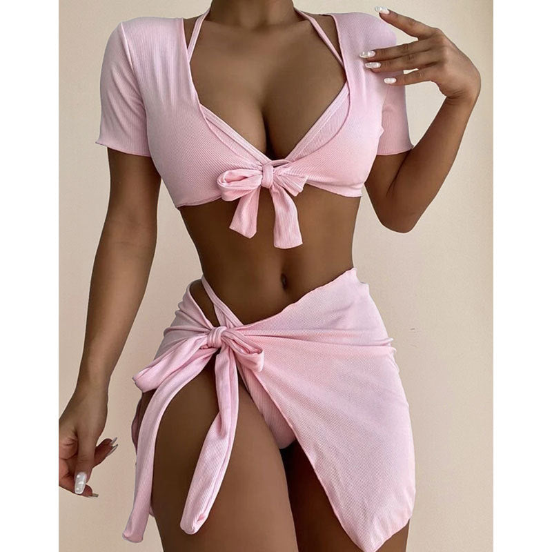 Women's Bikini Set with top and skirt Mune Fashion