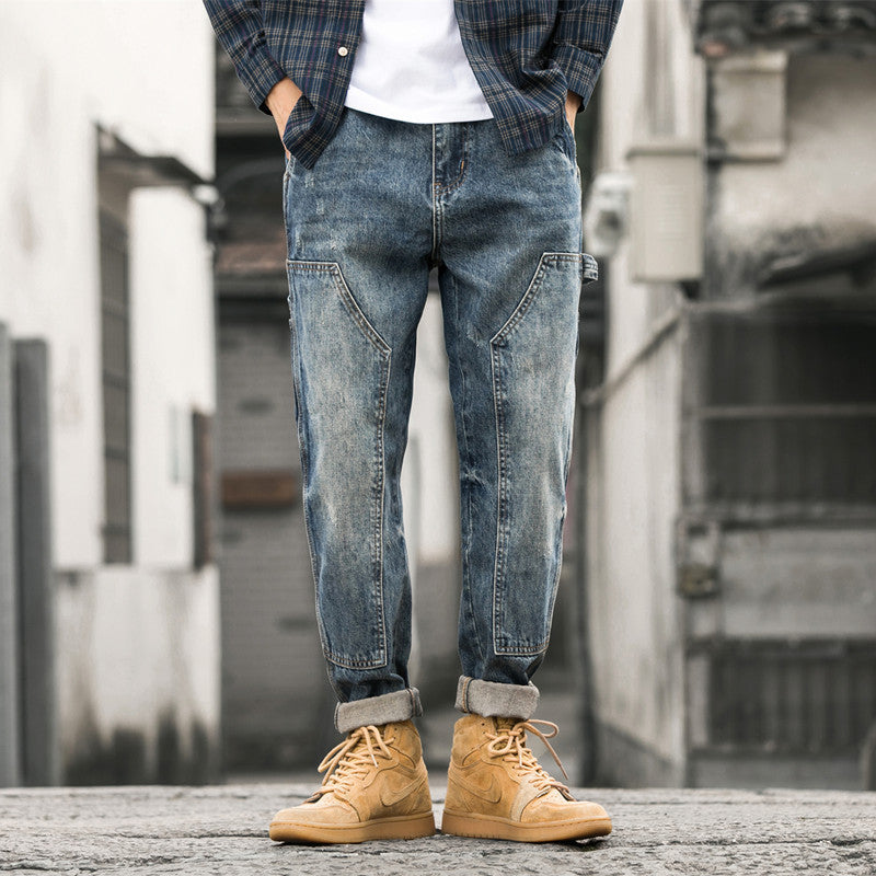 Men's Fashion Relaxed-Fit Jeans Mune Fashion