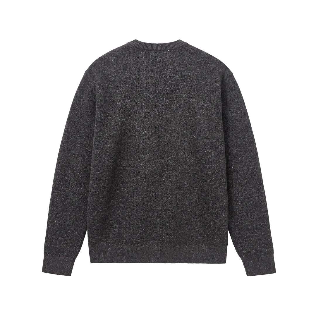 Men's Structured Henley Knit Sweater with Triple Button Placket Mune Fashion
