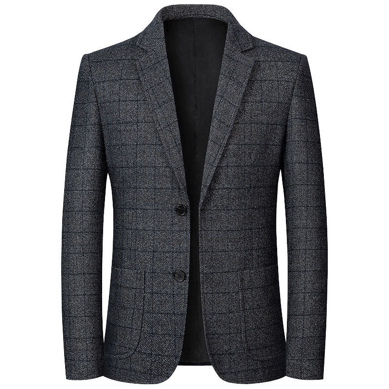 Men's Blazer Glencheck Slim Fit with Light Inner Lining Mune Fashion