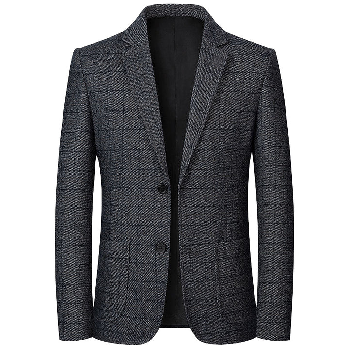 Men's Blazer Glencheck Slim Fit with Light Inner Lining Mune Fashion
