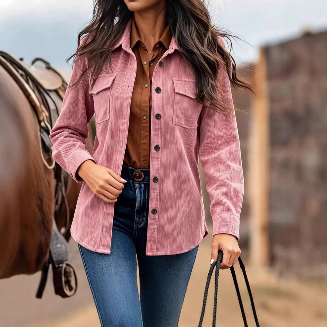 Women's Fashion Cord Jacket