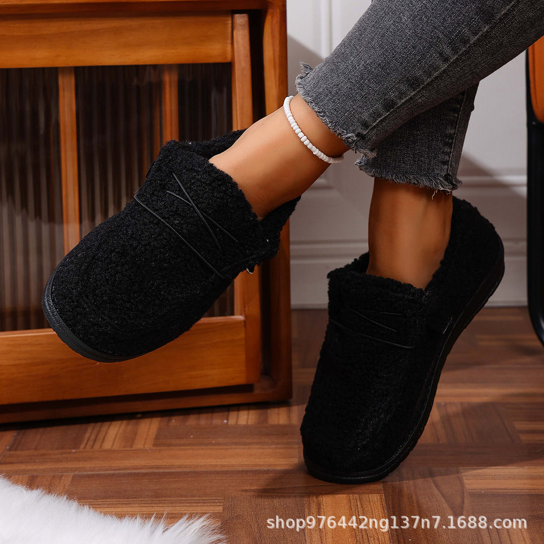Women's Padded Teddy Fleece Slippers with Cushioned Comfort Footbed and Non-Slip Rubber Sole Mune Fashion