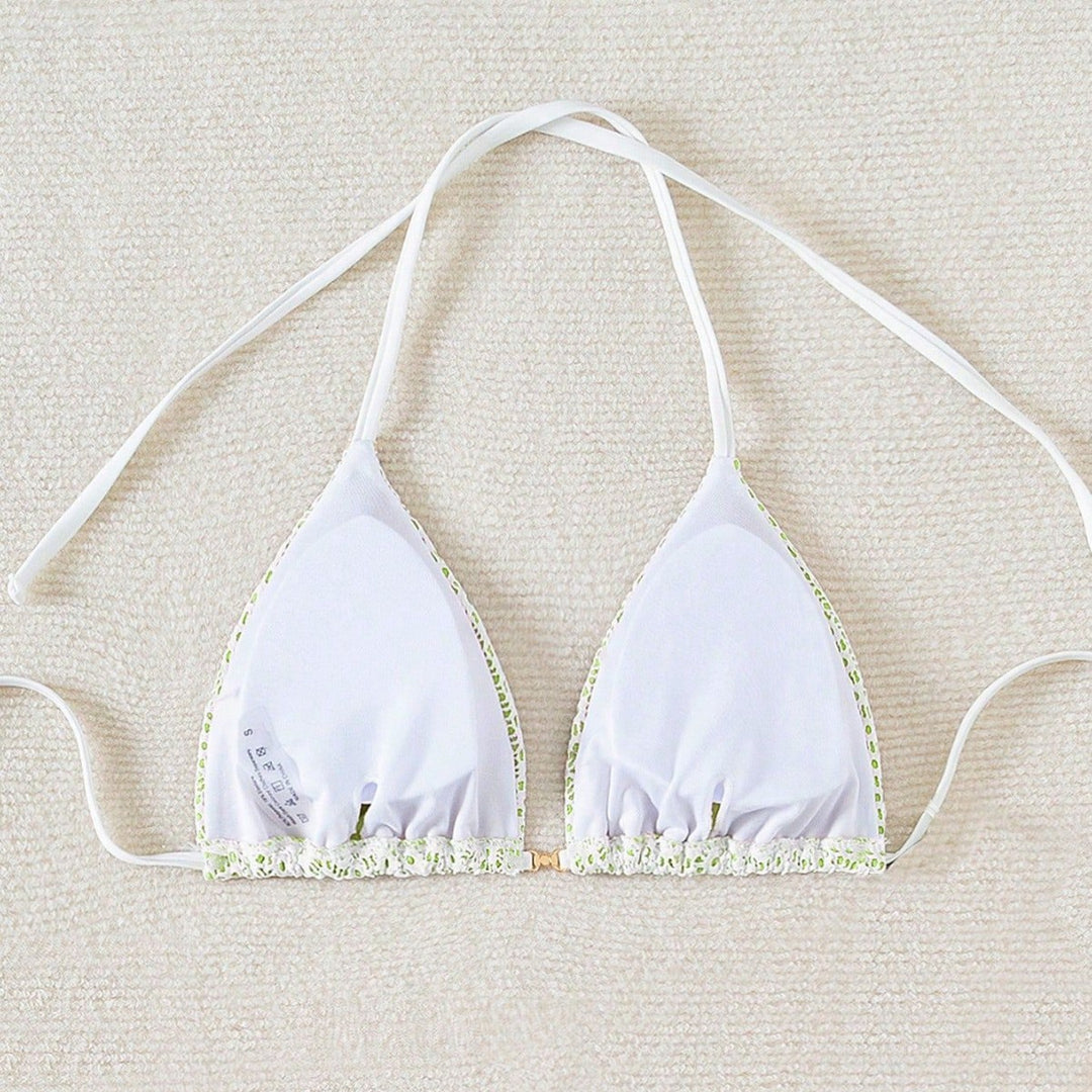 Women's bikini bottom with side ties and floral pattern Mune Fashion