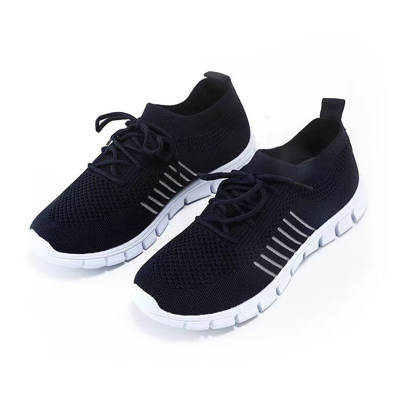 Women's  lightweight knitted sneaker slippers with sock-like shaft and flexible sole Mune Fashion