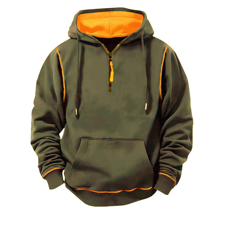 Men's Sporty Zip-Up Hoodie Mune Fashion