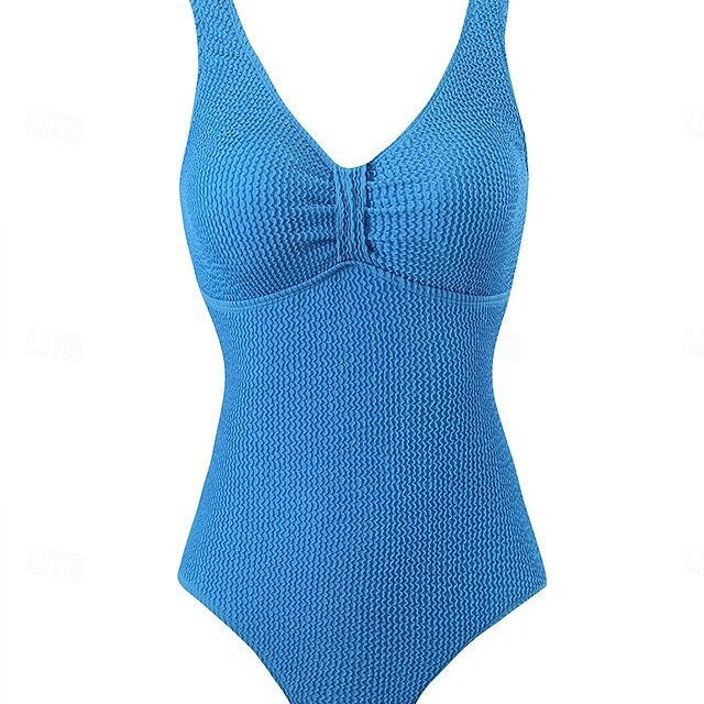 Women's Stylish Swimsuit with Textured Surface Mune Fashion