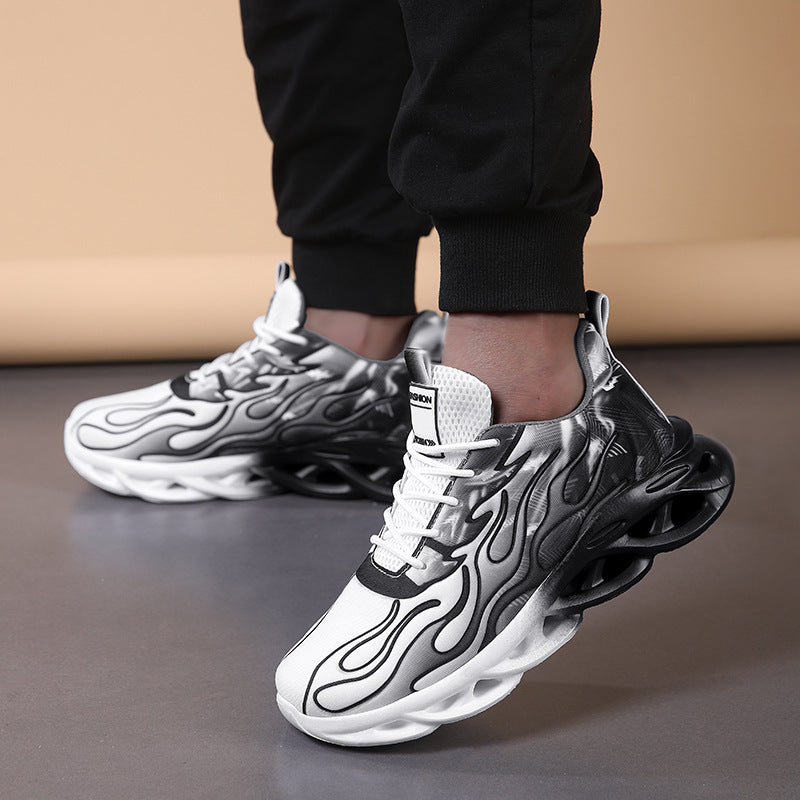 Men's nan sculptural performance sneakers with milled midsole and breathable mesh upper Mune Fashion