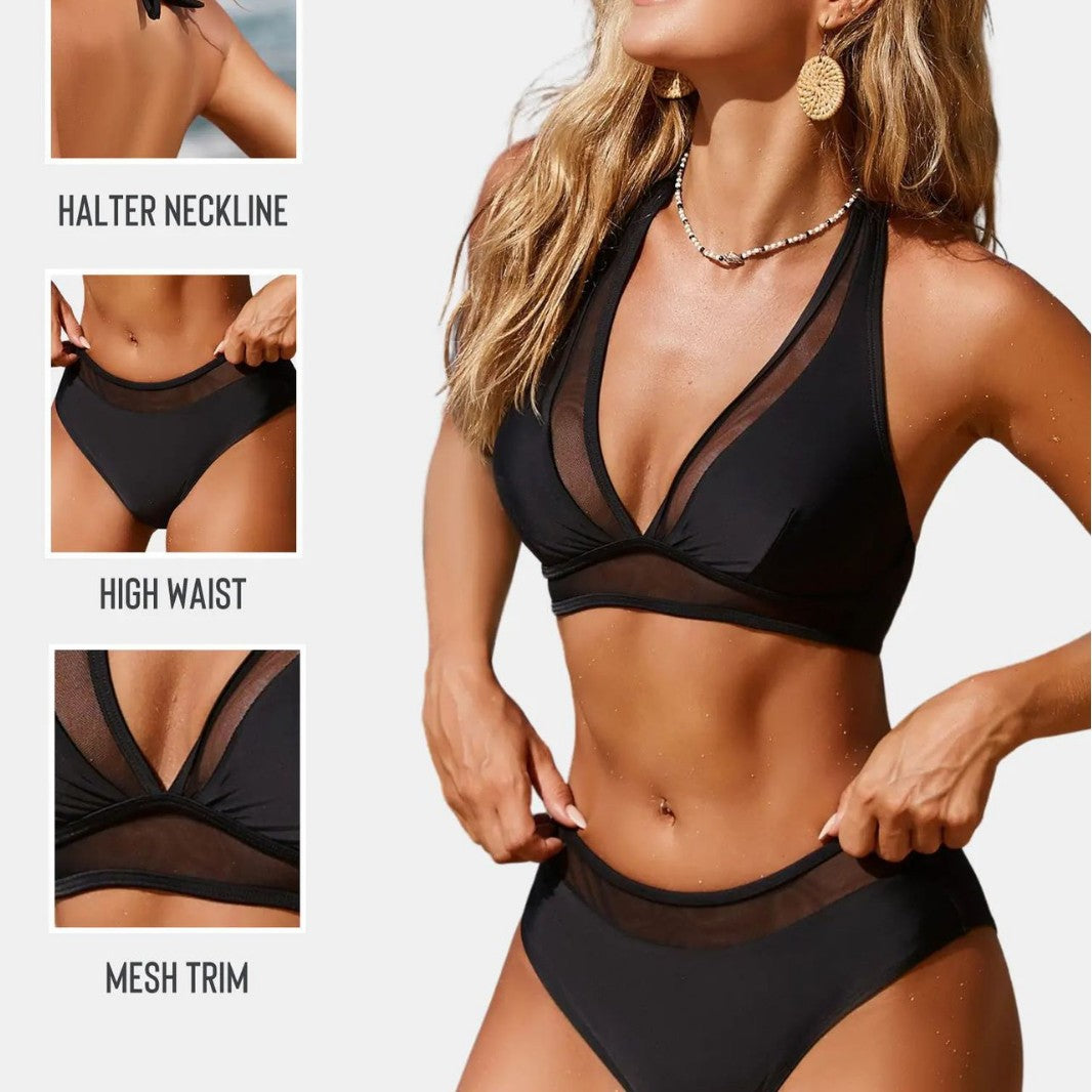 Women Transparent Bikini with Sophisticated Cut Mune Fashion