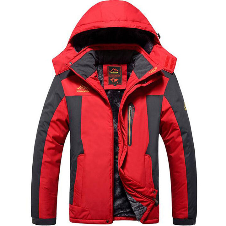 Men's Technical Outdoor Jacket with High-Performance Hood Design Mune Fashion