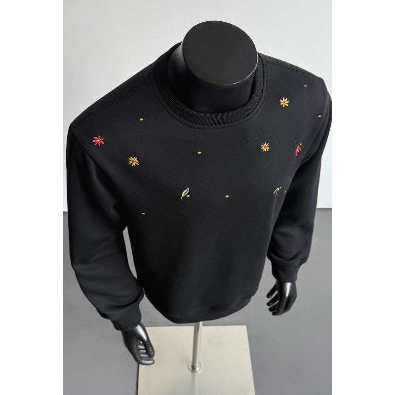 Women's Comfortable and Stylish Sweatshirt with Floral Design Mune Fashion
