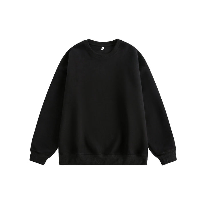 Unisex Oversize Cotton Sweatshirt with Round Neck and Wide Cuffs Mune Fashion