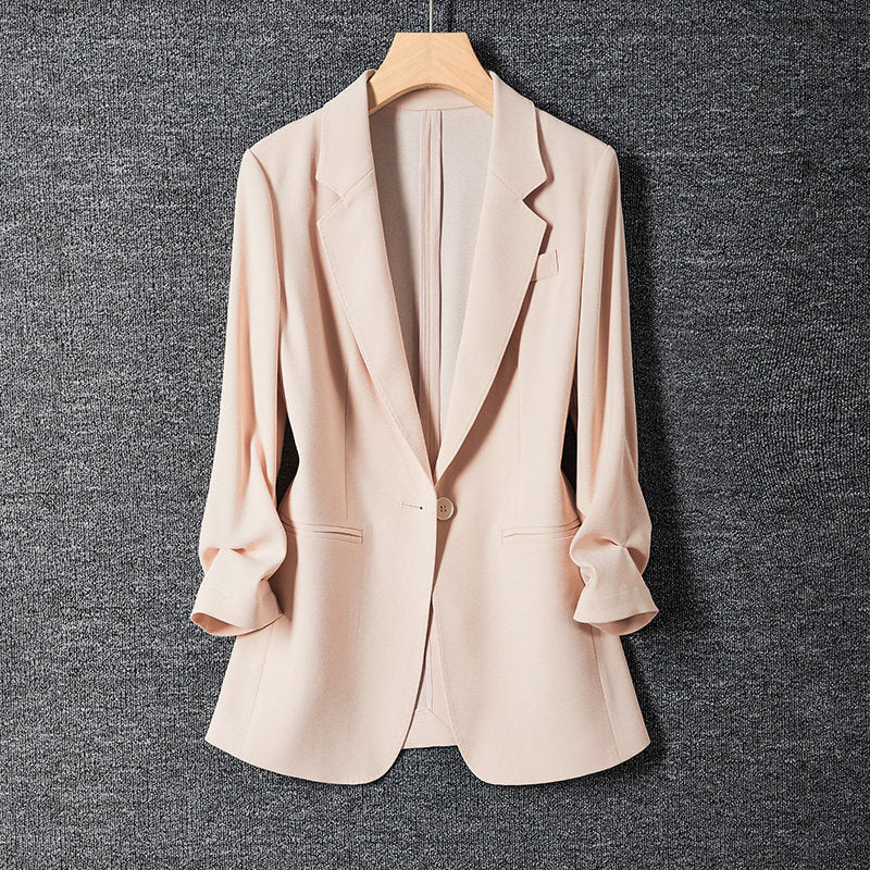 Ladies Elegant Blazer with Casual Cut Mune Fashion 1789268885
