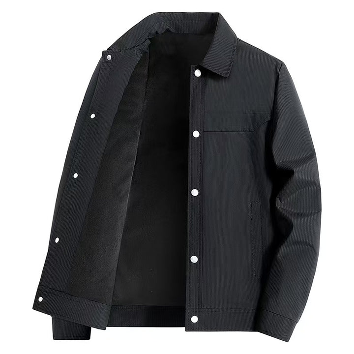 Men's Fashion Transitional Jacket with Textured Design Mune Fashion