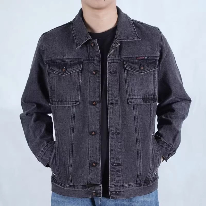 Men's Fashion Denim Jacket with Modern Details Mune Fashion