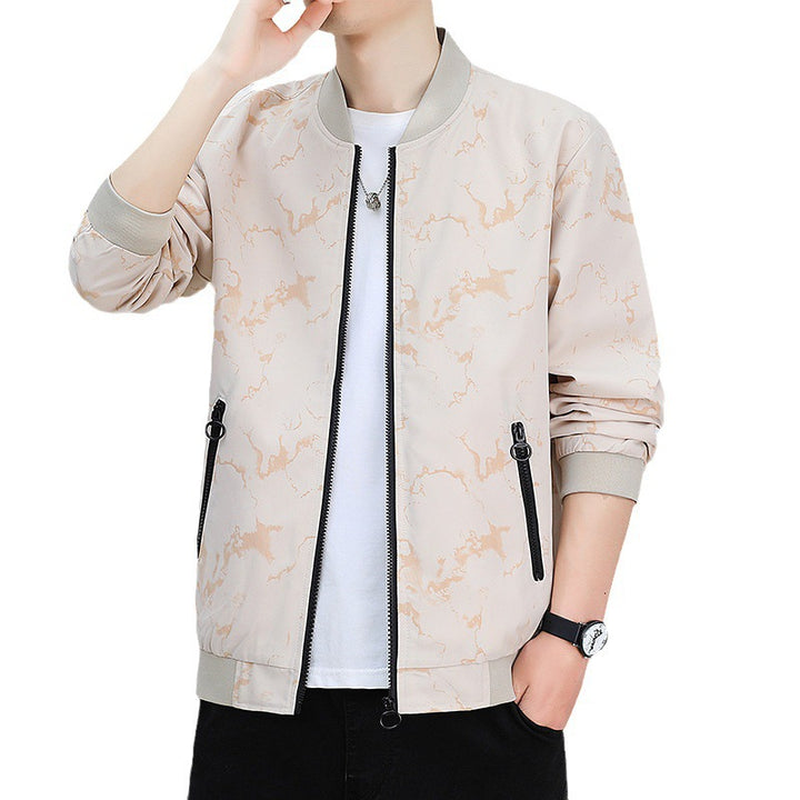 Men's Fashionable Bomber Jacket with Pockets Mune Fashion