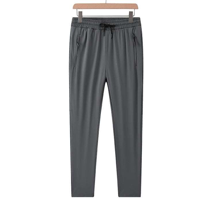 Men's Sporty Training Pants with Side Zipper Pockets Mune Fashion