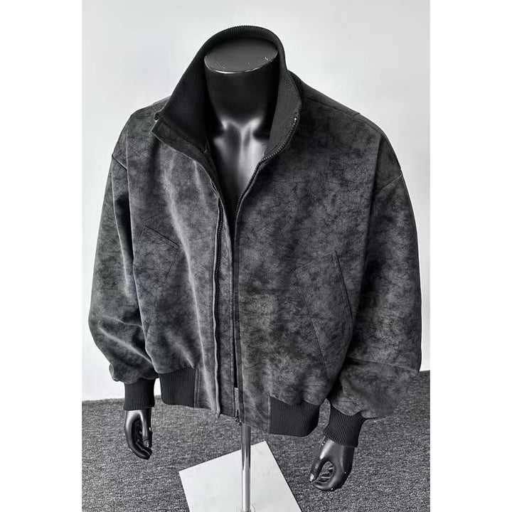 Men's Fashion Bomber Jacket with Soft Inner Lining Mune Fashion
