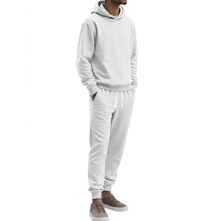 Men's Structured Lounge Set with Hoodie and Joggers Mune Fashion