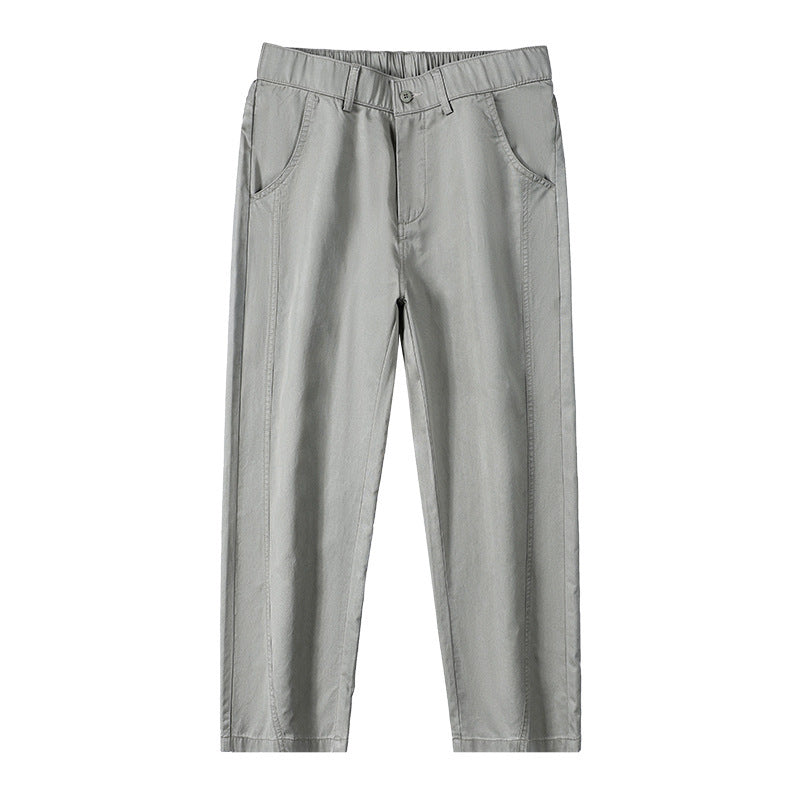 Men Wide-Cut Comfort Trousers Mune Fashion