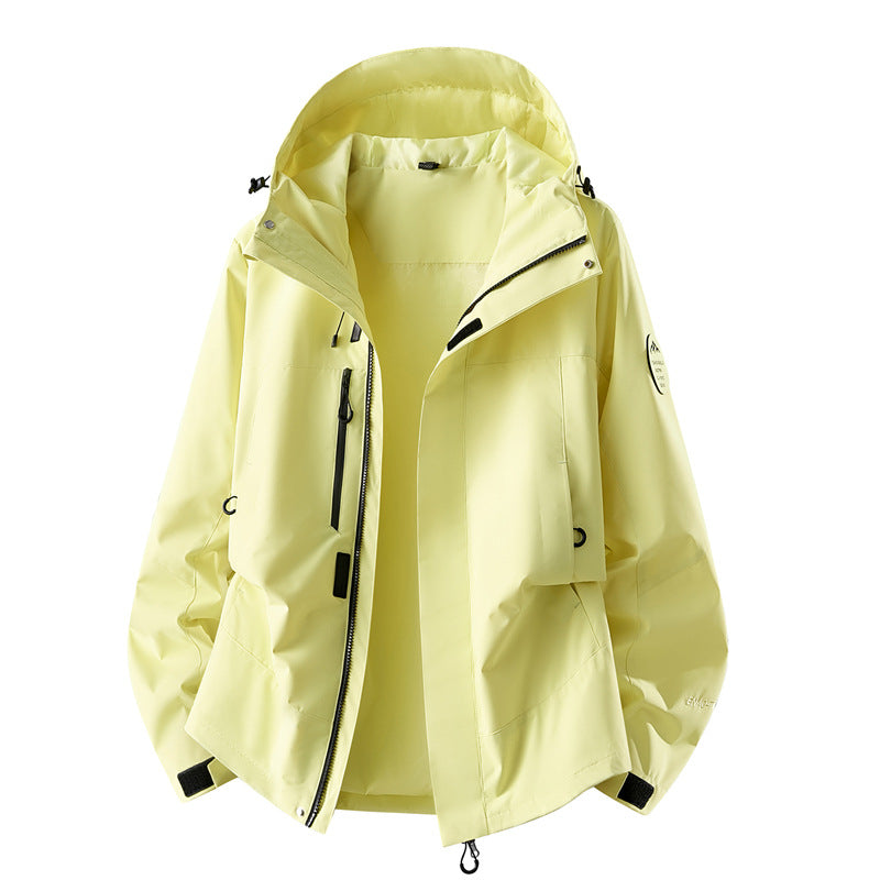 Women's technical three-layer softshell rain jacket with taped seams and multifunctional pockets Mune Fashion