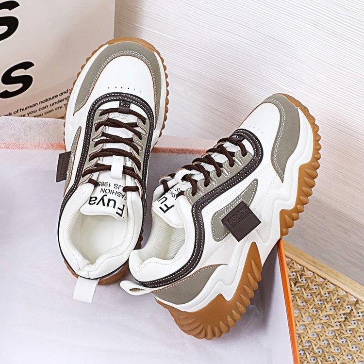 Ladies sporty sneakers with cushioning sole and stylish design Mune Fashion