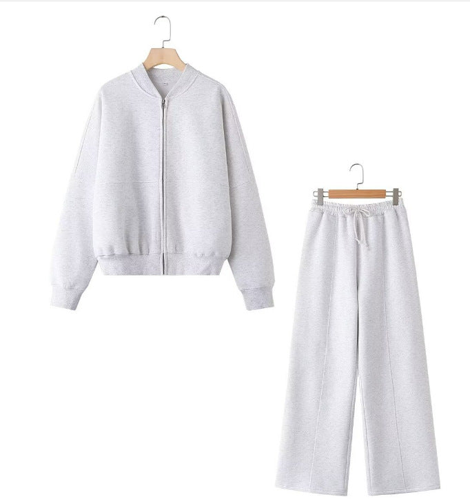 Women's 300+ minimalist Oversize Bomber jacket with full zipper and ribbed cuffs Mune Fashion