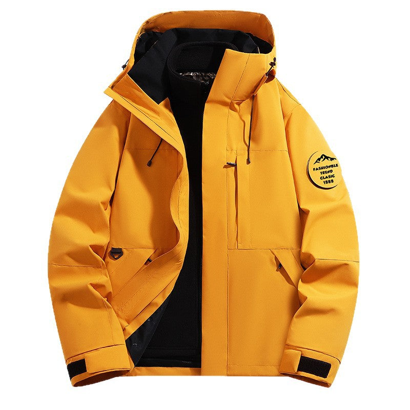 Women's Technical Ski and Winter Jacket with Removable Inner Jacket and Welded Seams Mune Fashion