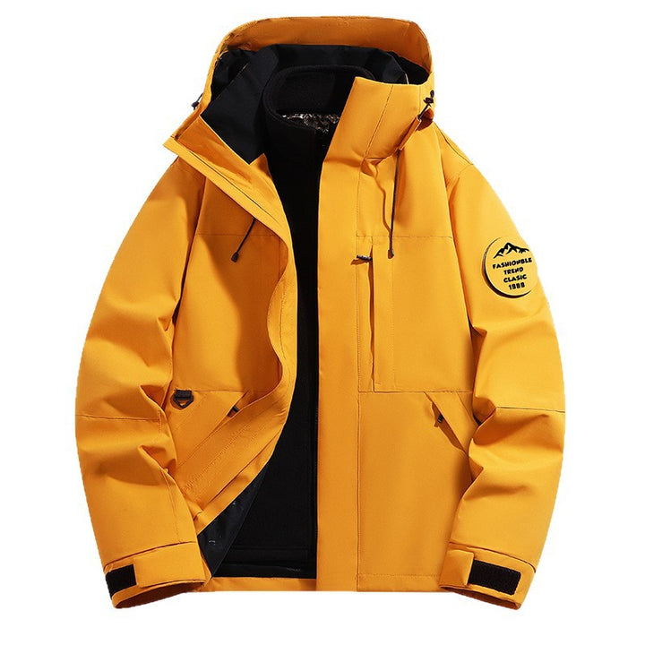 Women's Technical Ski and Winter Jacket with Removable Inner Jacket and Welded Seams Mune Fashion