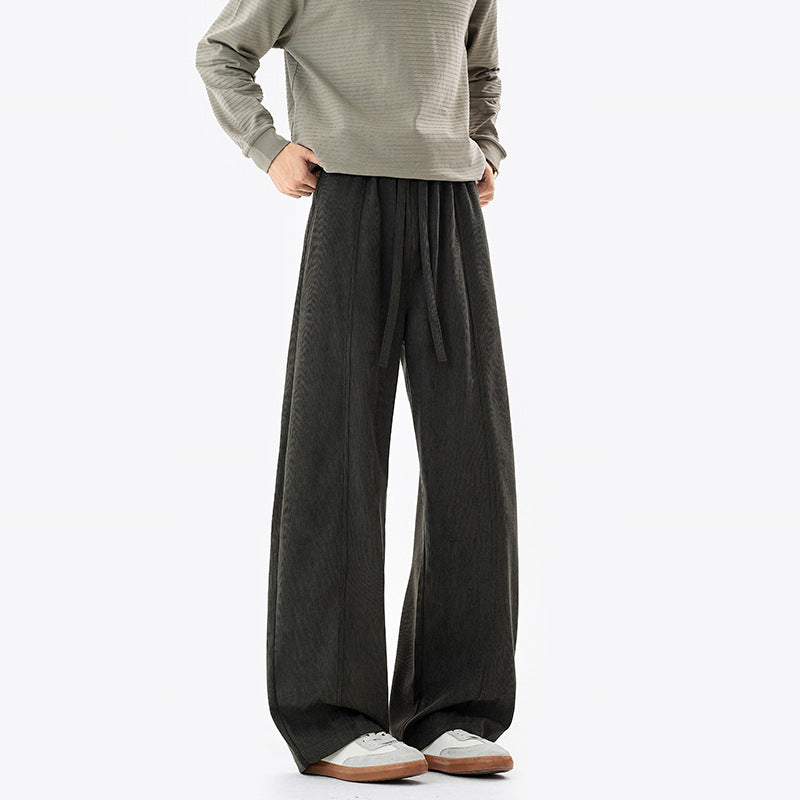 Men Wide-Cut Culotte Pants Mune Fashion