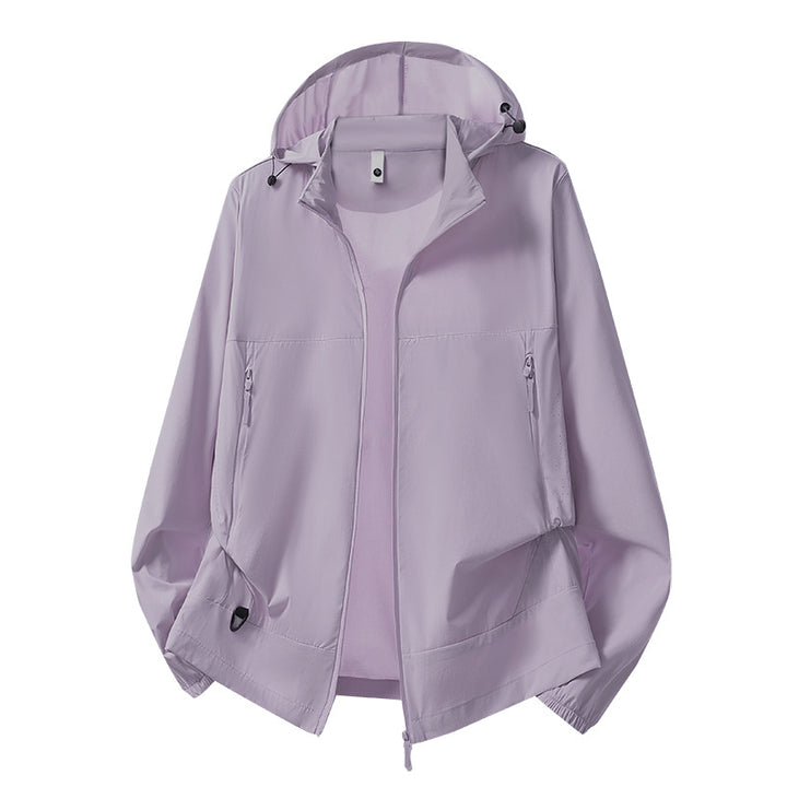 Men's Lightweight Softshell Transition Jacket with Hood, wind and water-repellent shell & adjustable drawstring hem Mune Fashion
