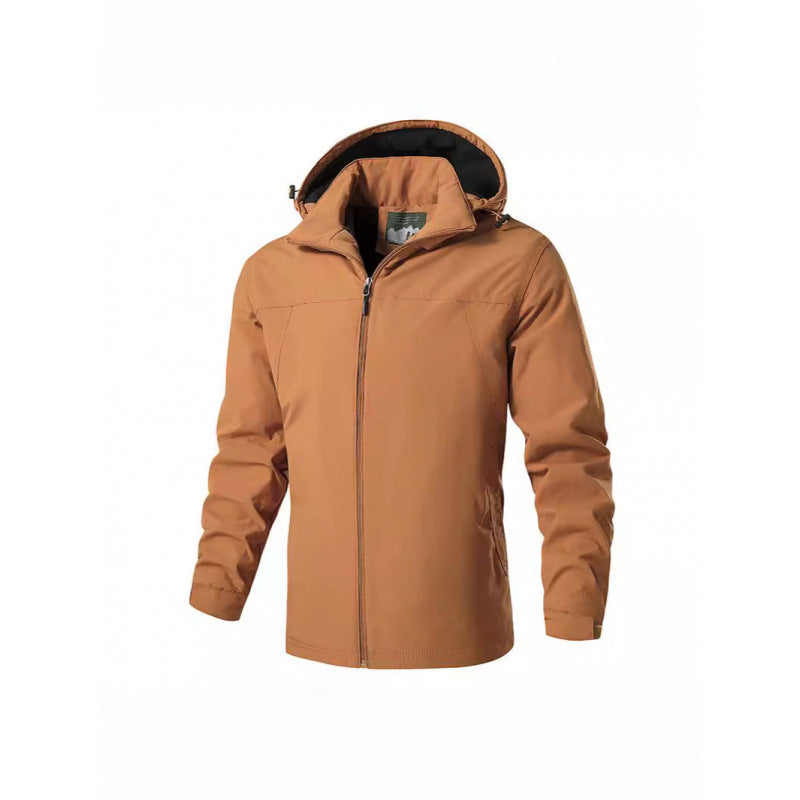 Men's lightweight outdoor jacket with hood Mune Fashion