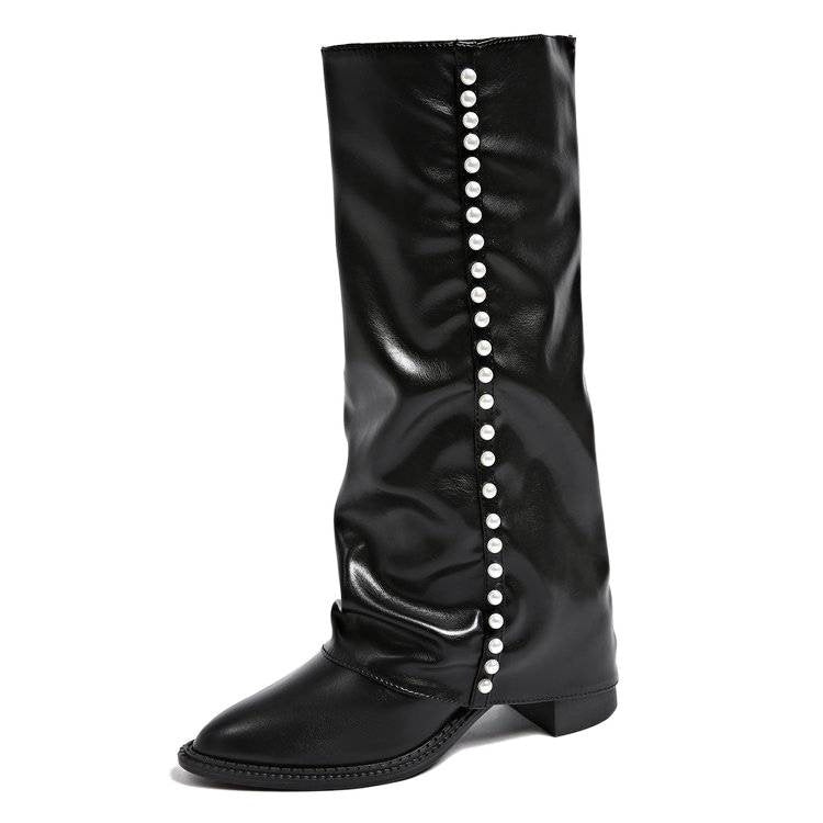 Women Elegant and Playful Boots Mune Fashion