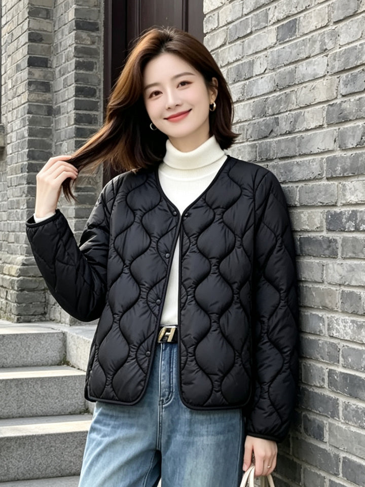 Women Trendy Padded Jacket Mune Fashion