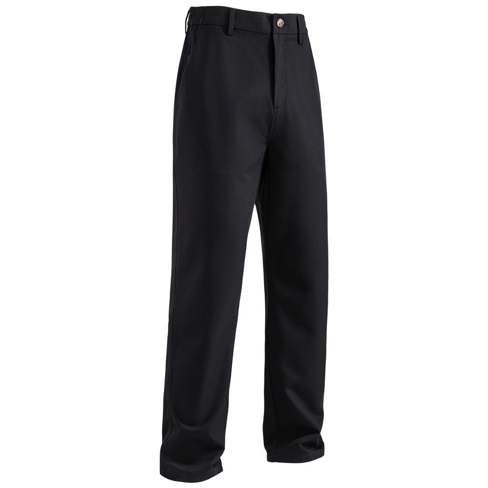 Men's straight-cut comfort chino pants with elastic waistband Mune Fashion