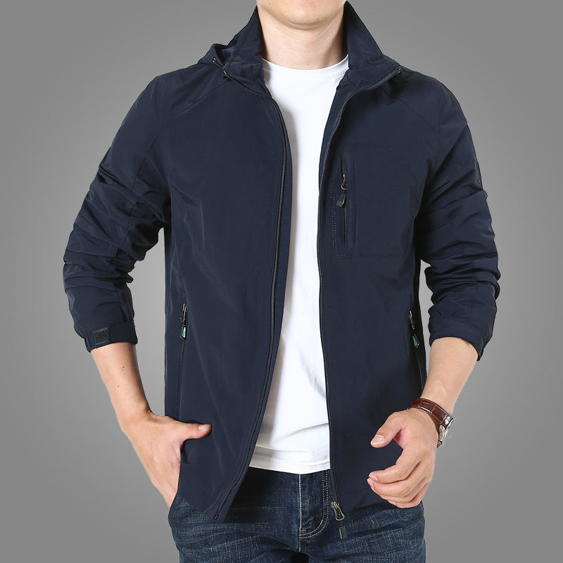 Men's lightweight breathable field parka with mesh lining and hood Mune Fashion
