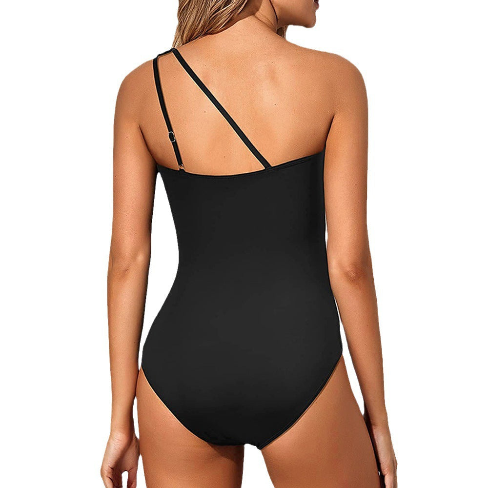 Ladies Stylish One-Sided Swimsuit Mune Fashion